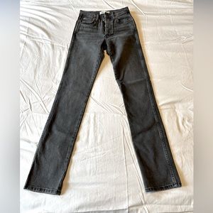 NWOT Zara high rise, straight leg jeans